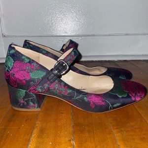 Classy Italian Floral Heels